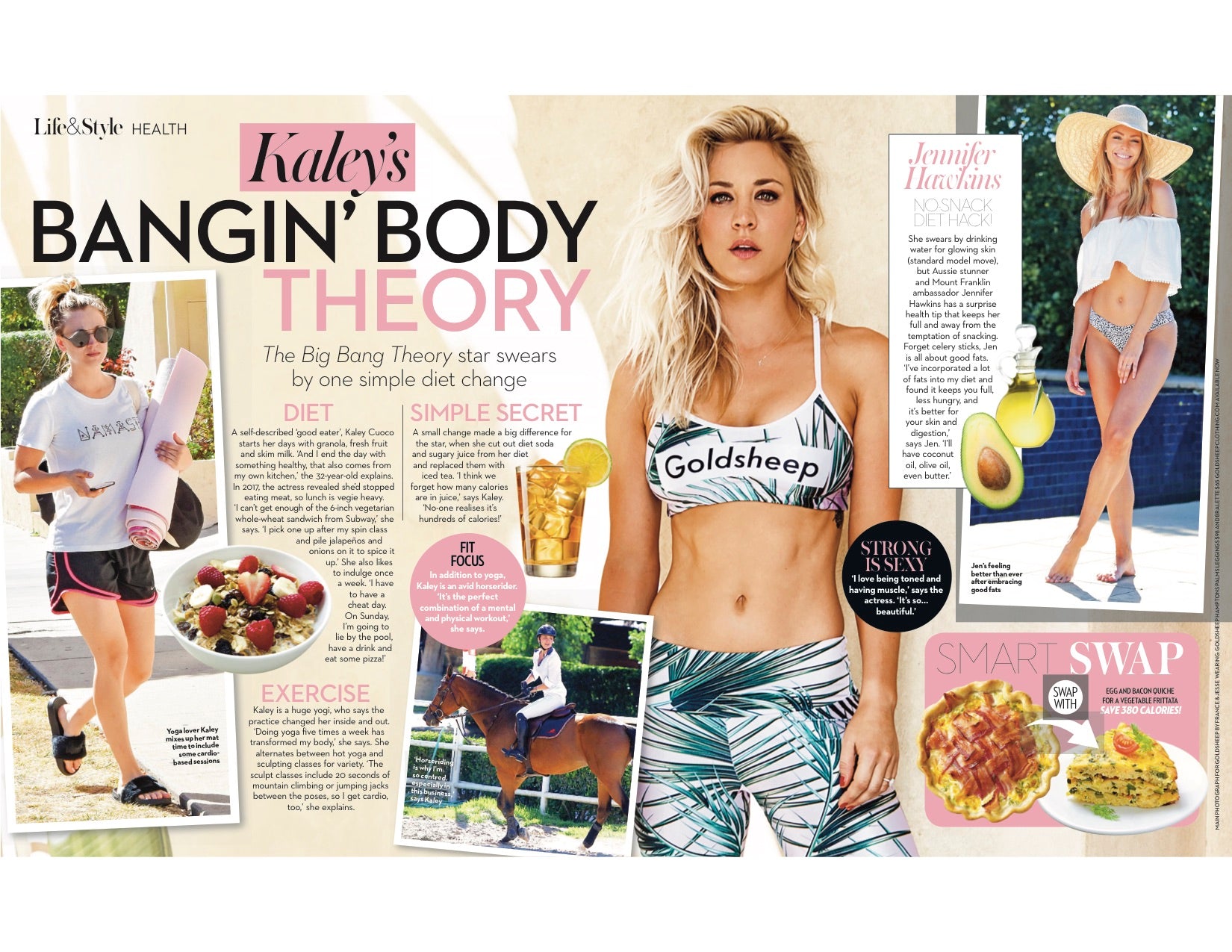 Kaley's Bangin' Body Theory