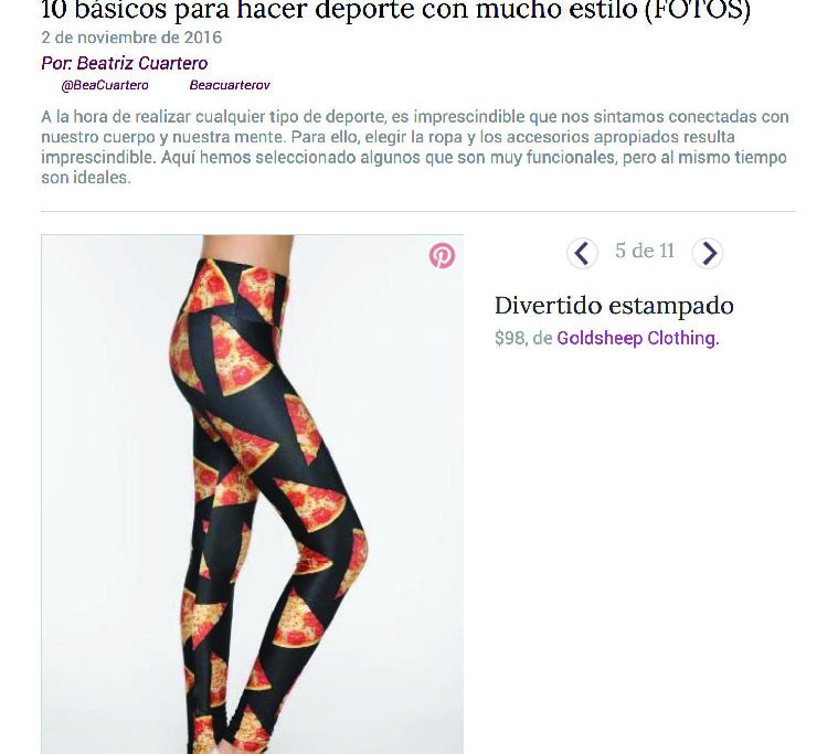10 básicos para hacer deporte con mucho estilo (FOTOS)