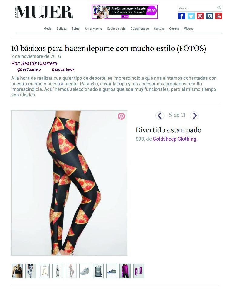 10 básicos para hacer deporte con mucho estilo (FOTOS)