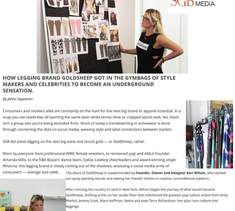 THE ANDY WARHOL OF ACTIVEWEAR - Apparel Magazine, Feature, SGB Today