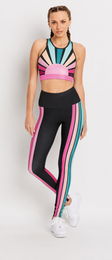 Summer Disco Stars Sports Bra