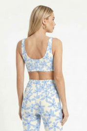 Blue Blooms U-Bra