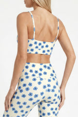 Blue Floral U-Bra