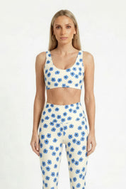 Blue Floral U-Bra