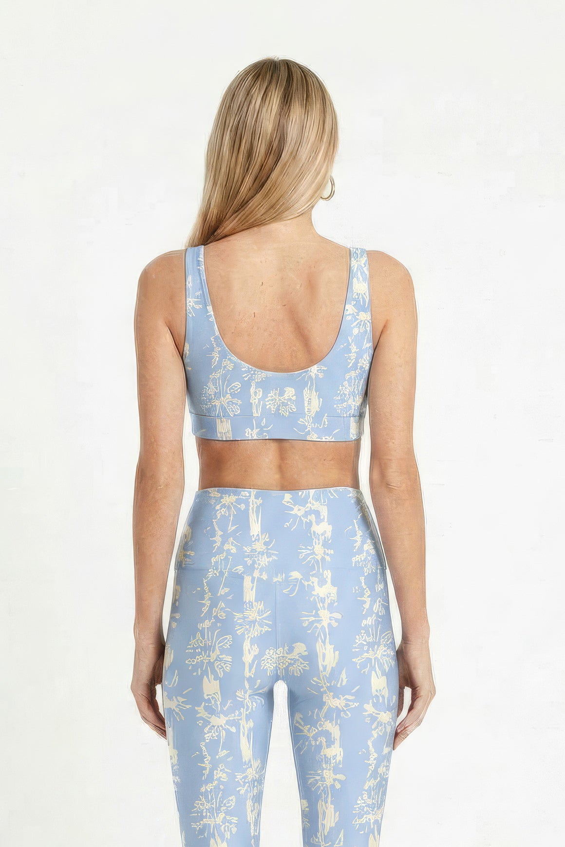 Blue Wildflower U-Bra