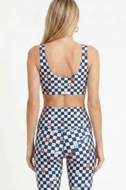 Floral Checker U-Bra