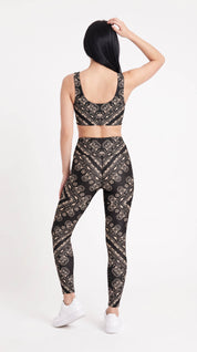 Black Bandana Leggings