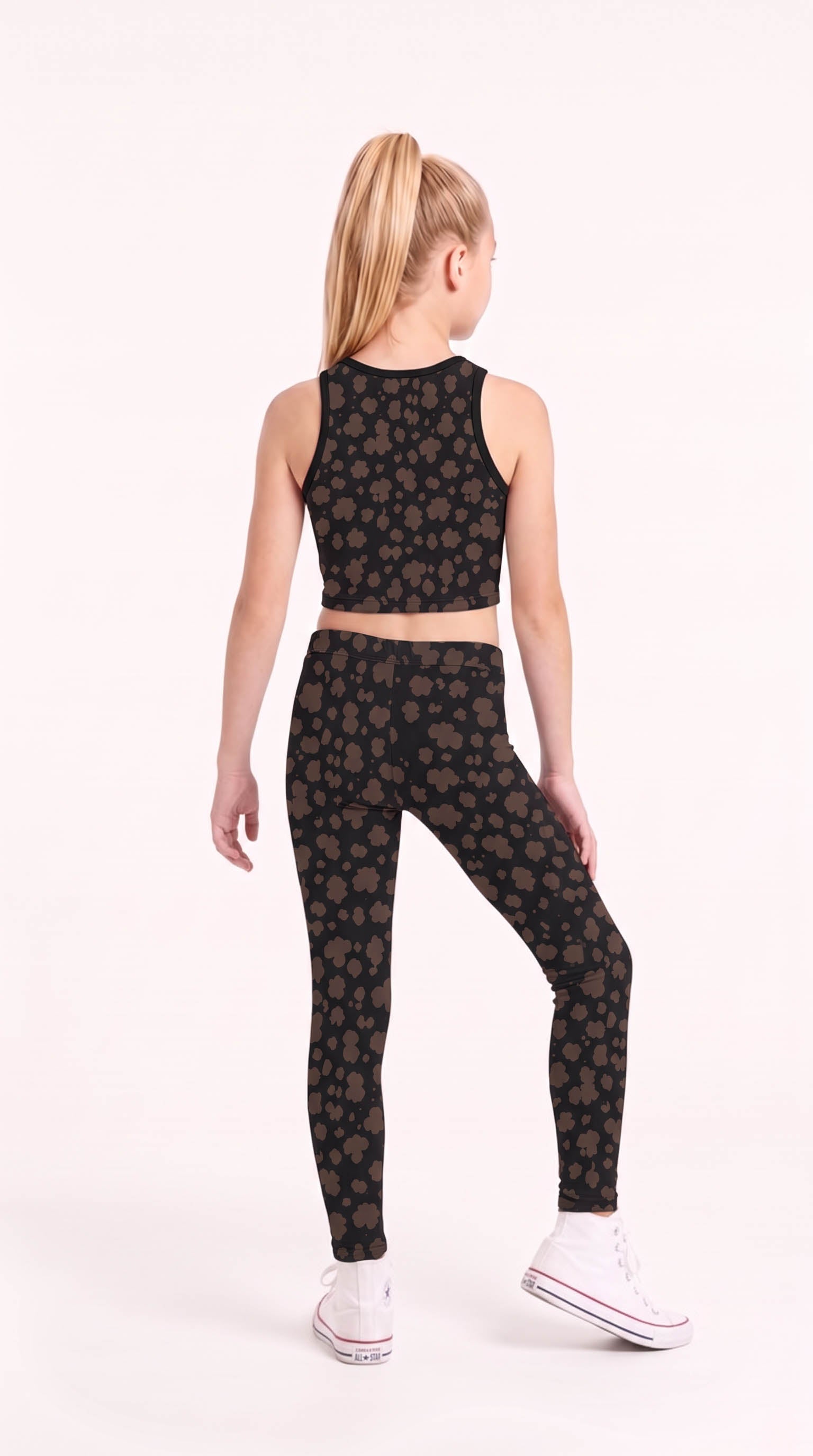 Brown Spot Kids Leggings