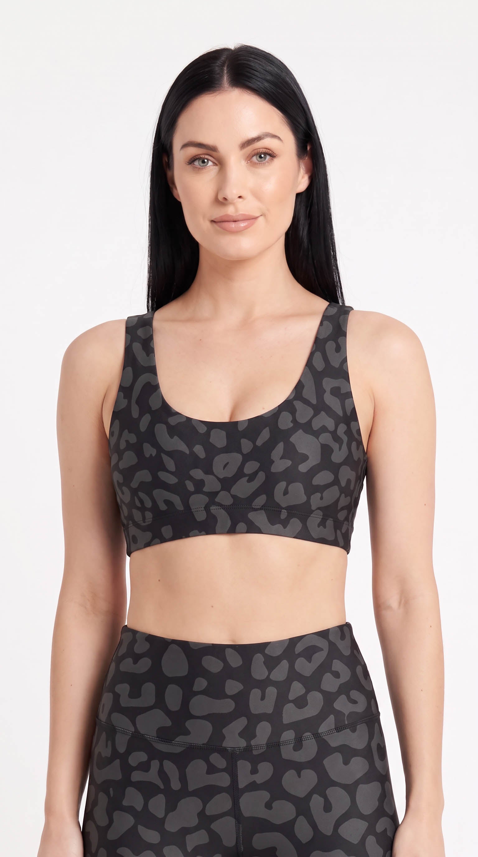Charcoal Leopard U-Bra