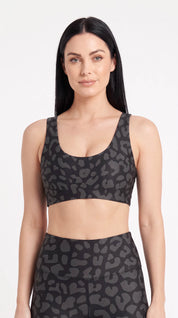 Charcoal Leopard U-Bra