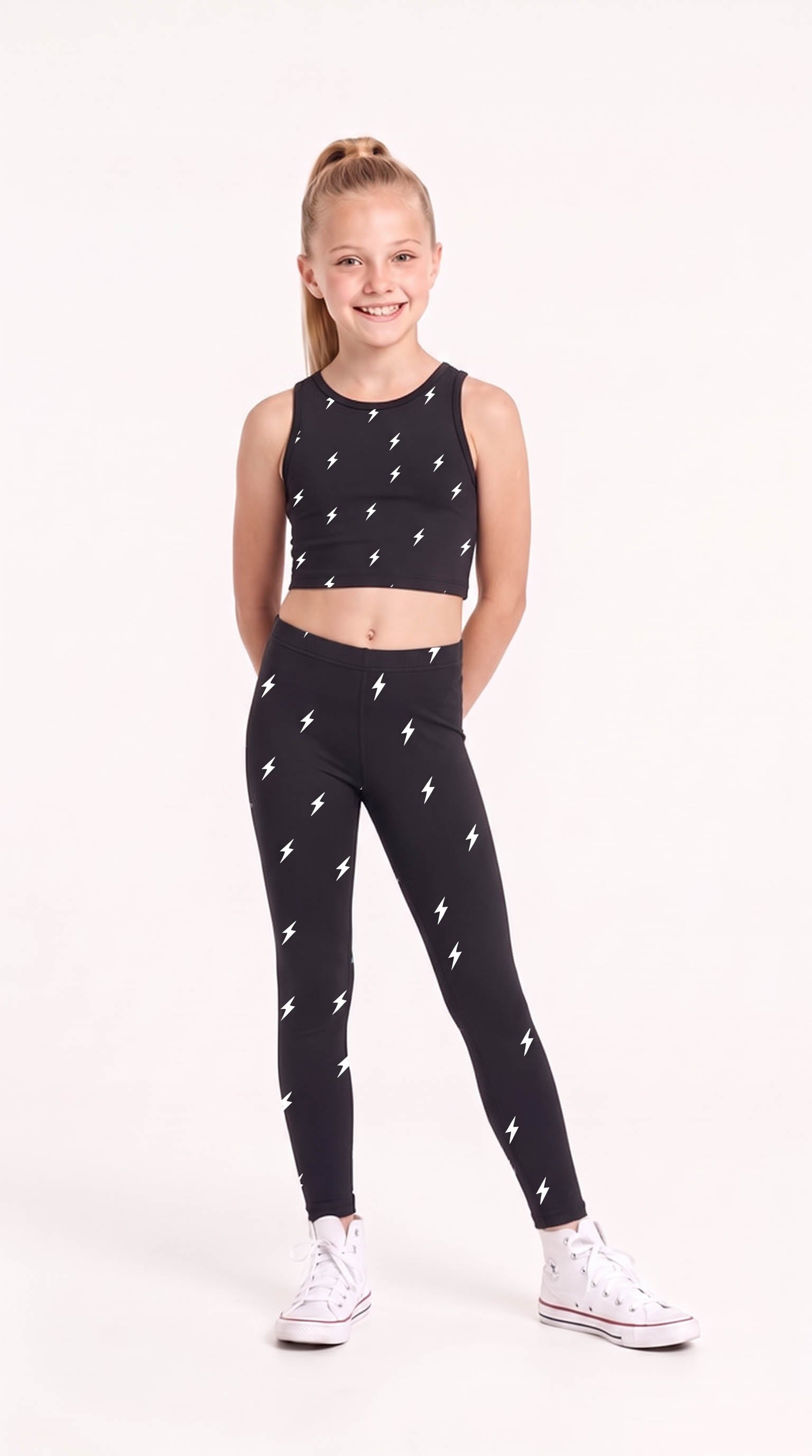 Electric Cowgirl Kids Leggings