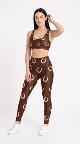 Lucky Horseshoe Rodeo Leggings
