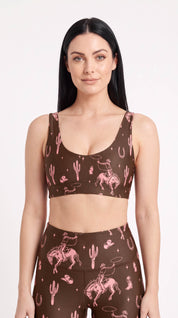 Pink and Brown Rodeo U-Bra