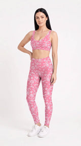 Pink Paisley Leggings