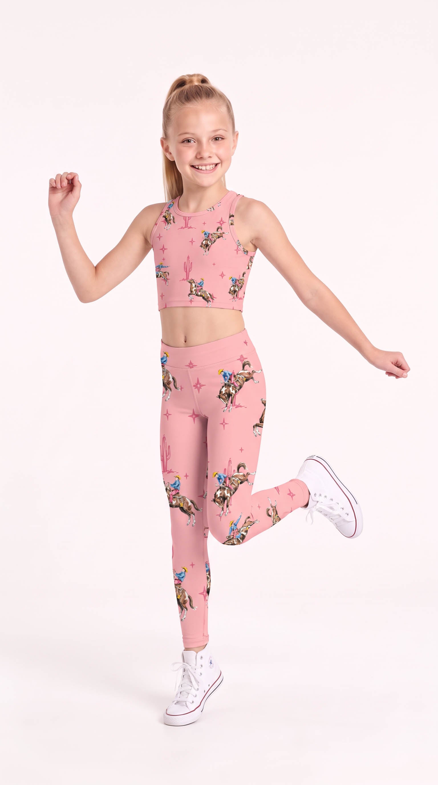 Pink Rodeo Kids Leggings