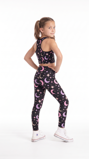 Pastel Starry Night Kids Leggings