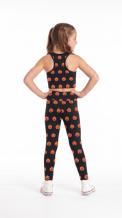 Orange Jack Black Kids Leggings