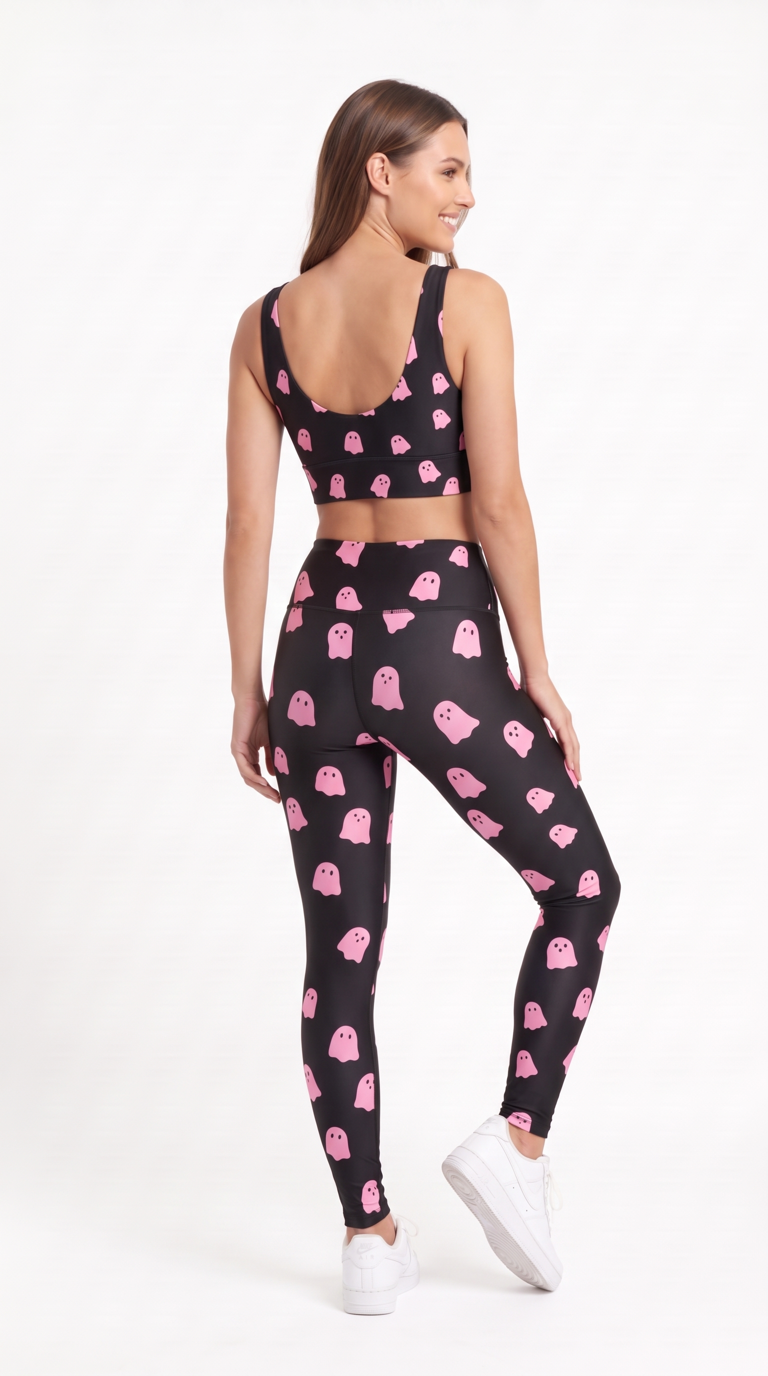 Pink Ghost Leggings