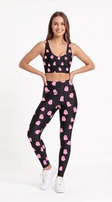 Pink Ghost Leggings