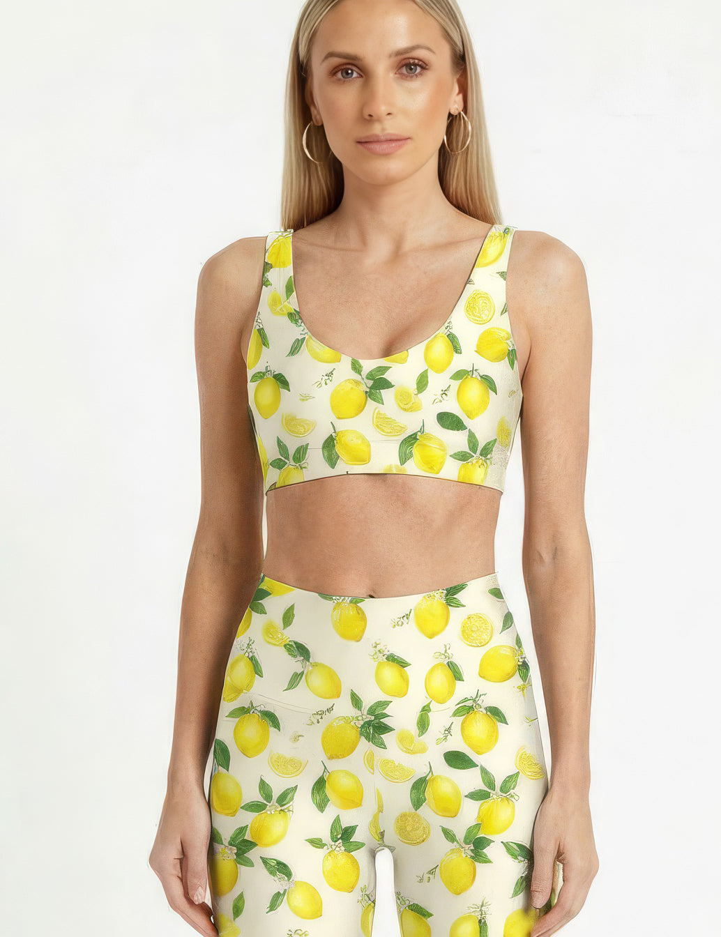 Lemon Blossom U-Bra in Blue Lemonade