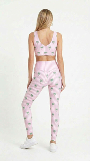 Palm Stripe U -Bra