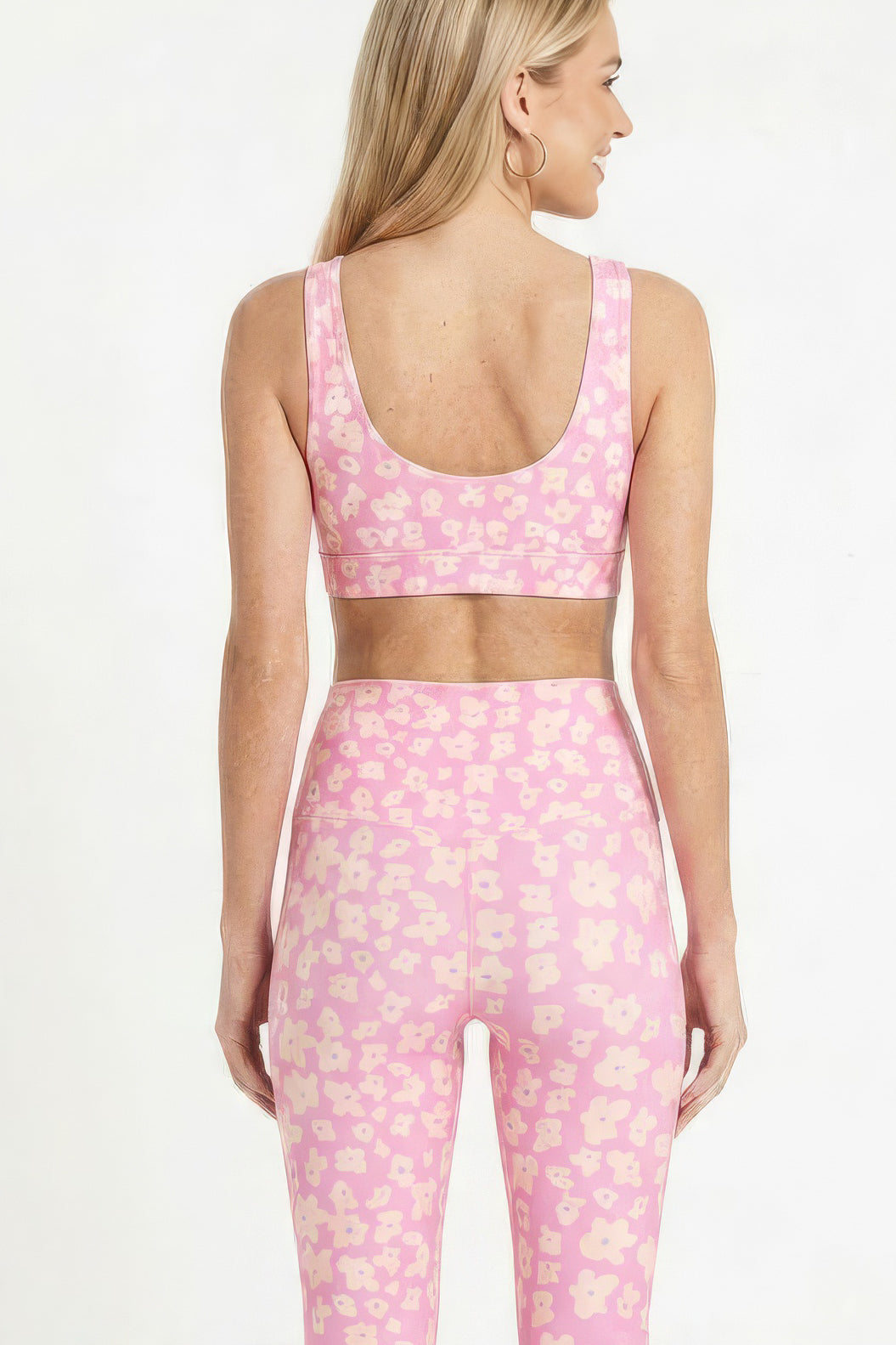 Pastel Pink Floral U-Bra