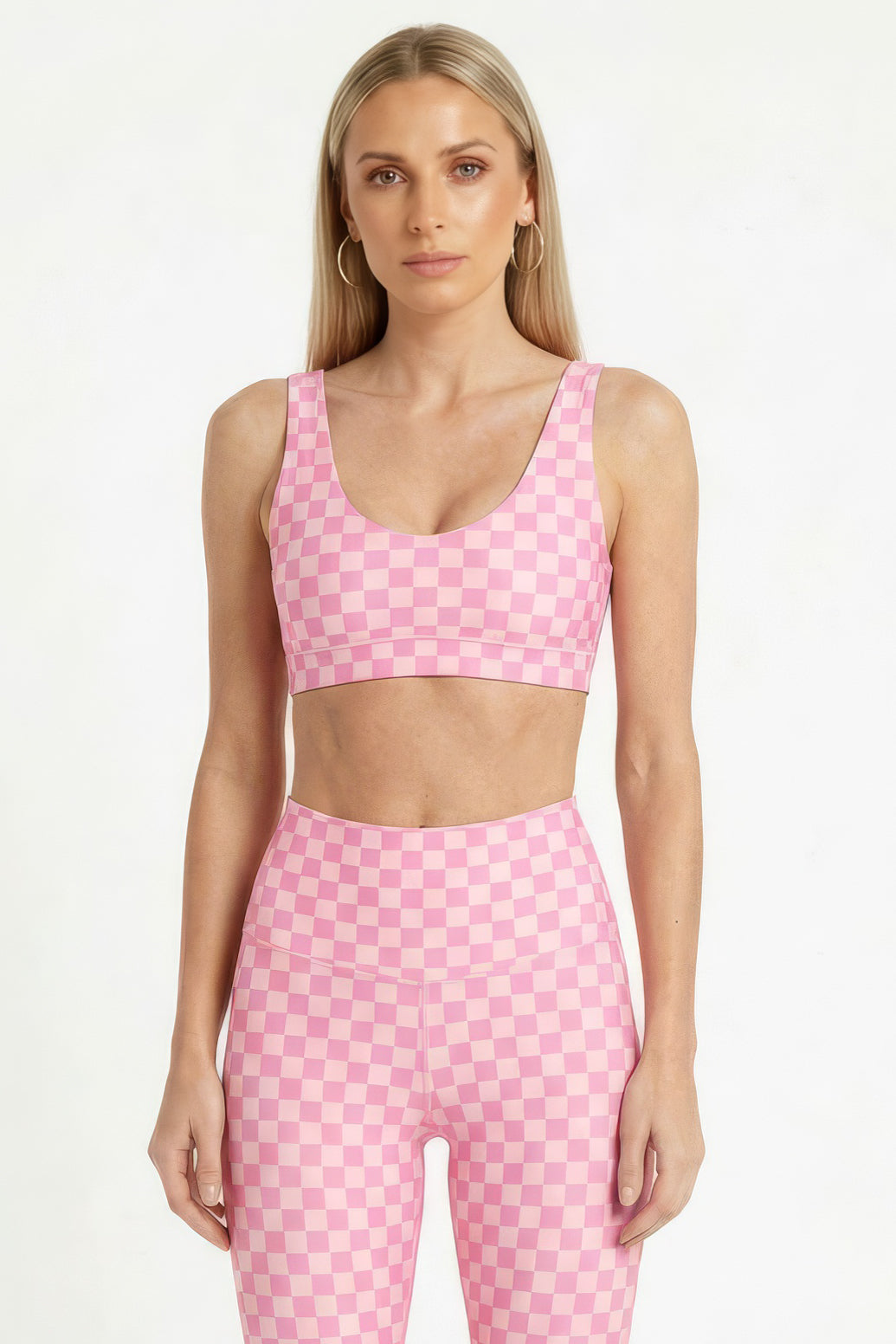 Pink Checker U-Bra