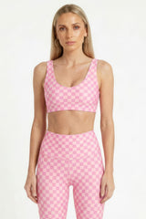 Pink Checker U-Bra