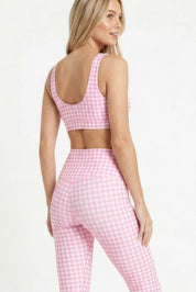 Pink Gingham U-Bra