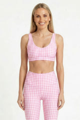 Pink Gingham U-Bra