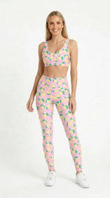 Pink Lemon Drop Leggings