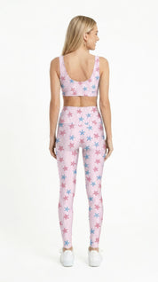 Pink Seashells Leggings