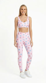 Pink Seashells Leggings