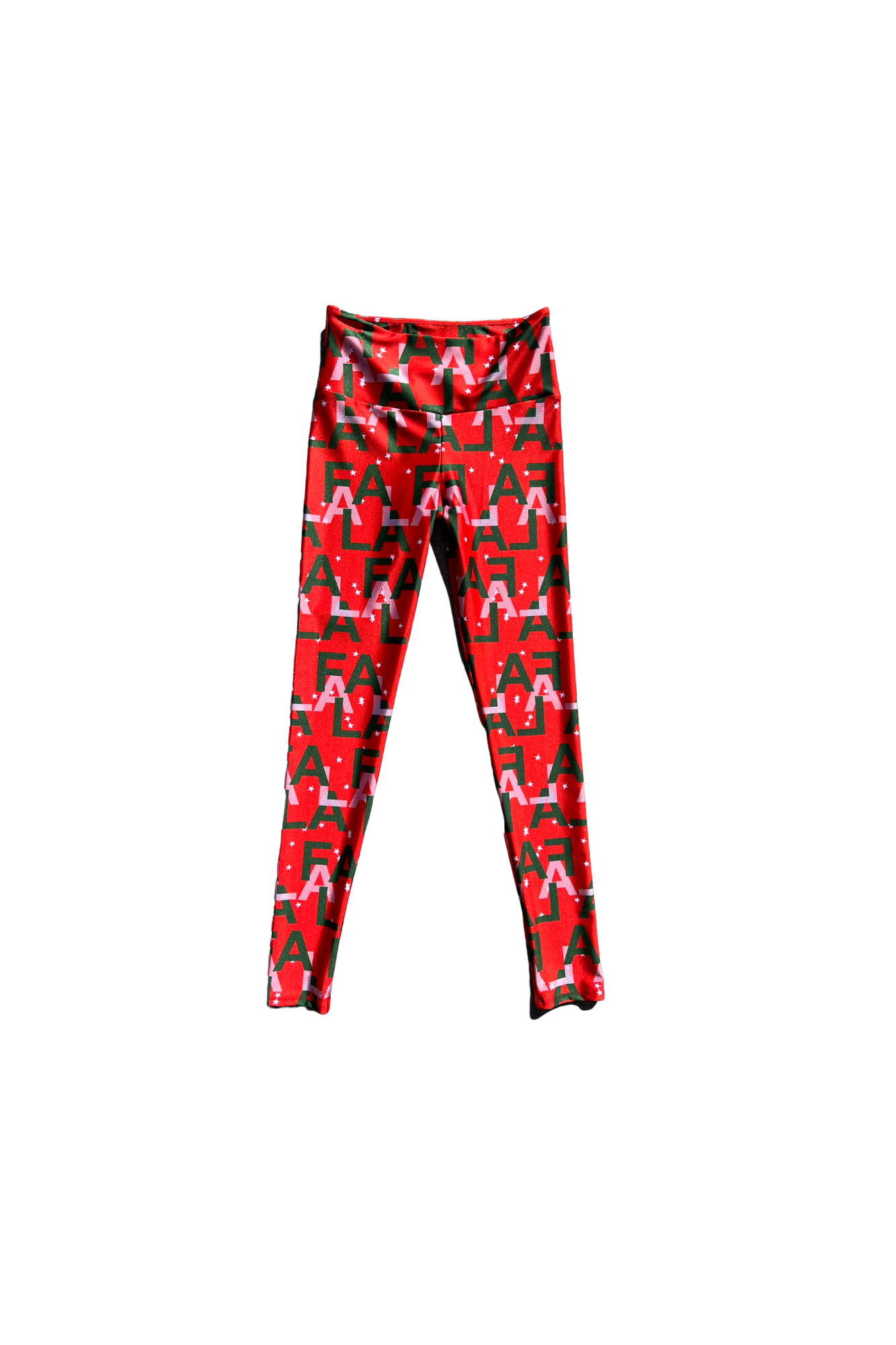 Red FALALA Legging - Goldsheep Clothing