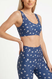 Navy Daisy U- Bra