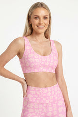 Pastel Pink Floral U-Bra
