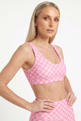 Pink Checker U-Bra