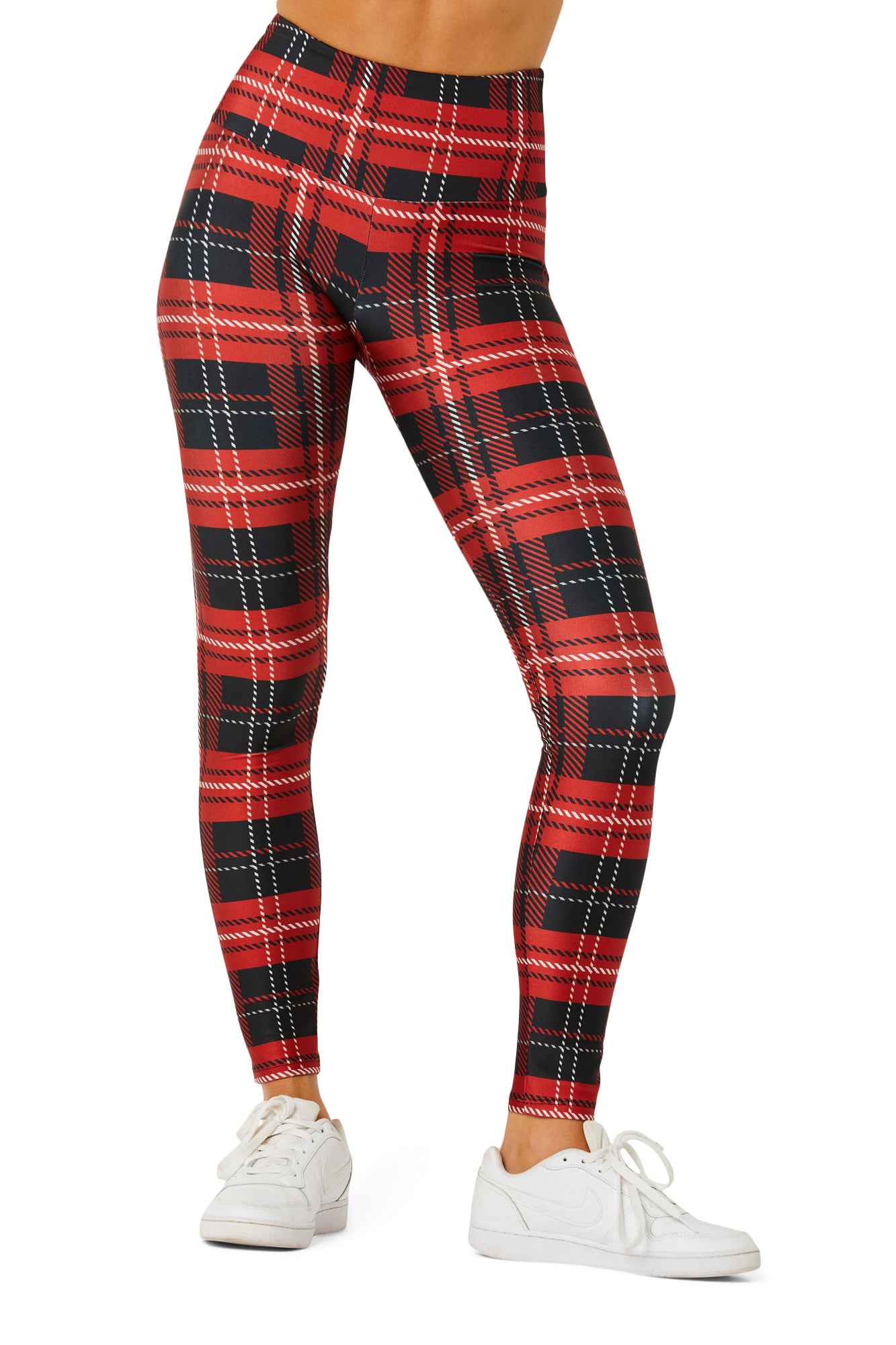 Merry Red Plaid Legging Goldsheep Clothing