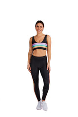Pastel Rainbow Stripes Legging