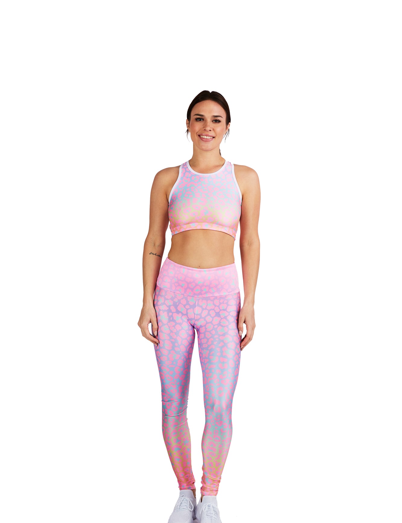 Pastel Ombre Cheetah Legging - Goldsheep Clothing