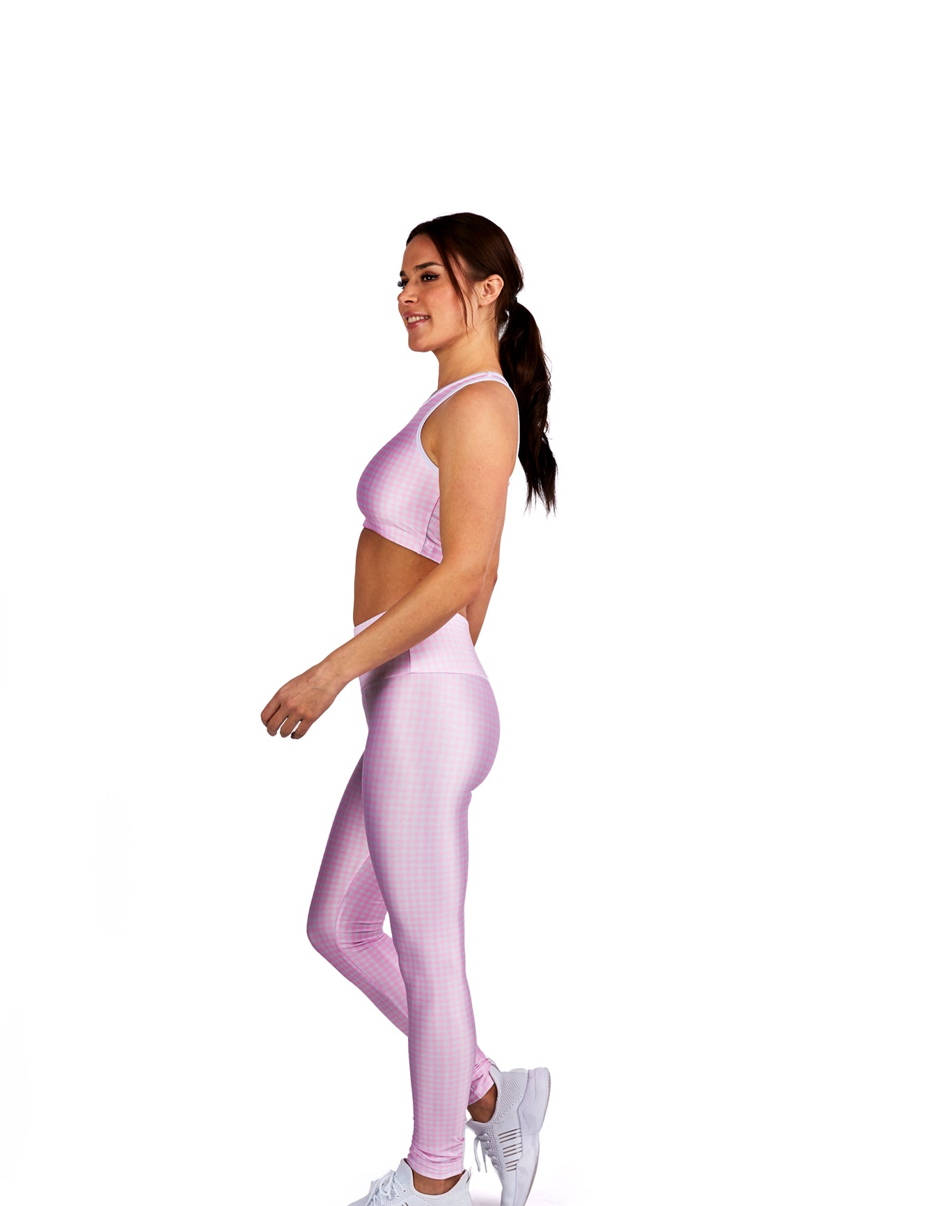 Mini Pink Gingham Legging - Goldsheep Clothing