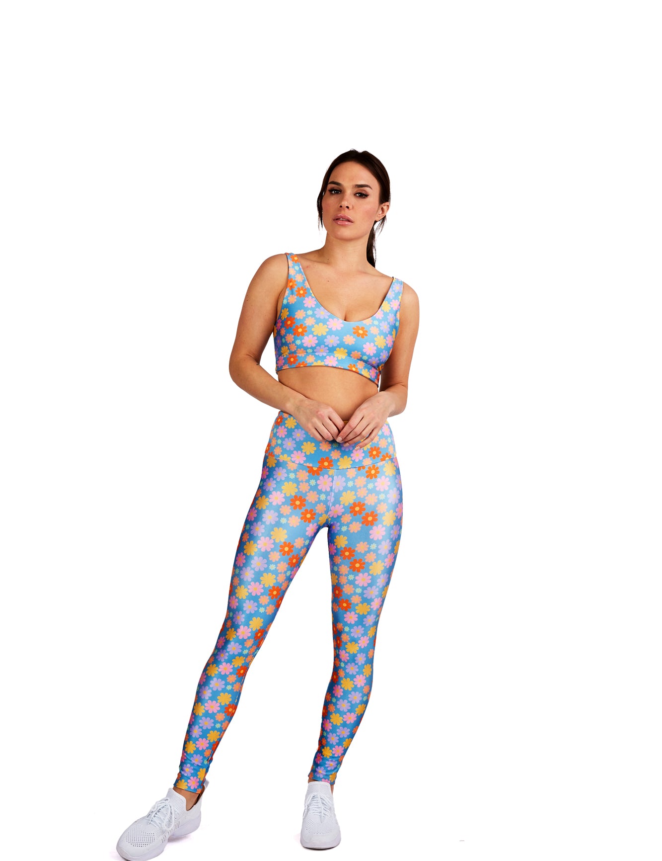 Pastel Bloom Legging - Goldsheep Clothing