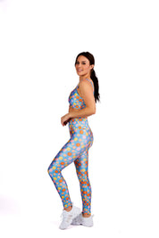 Pastel Bloom Legging - Goldsheep Clothing