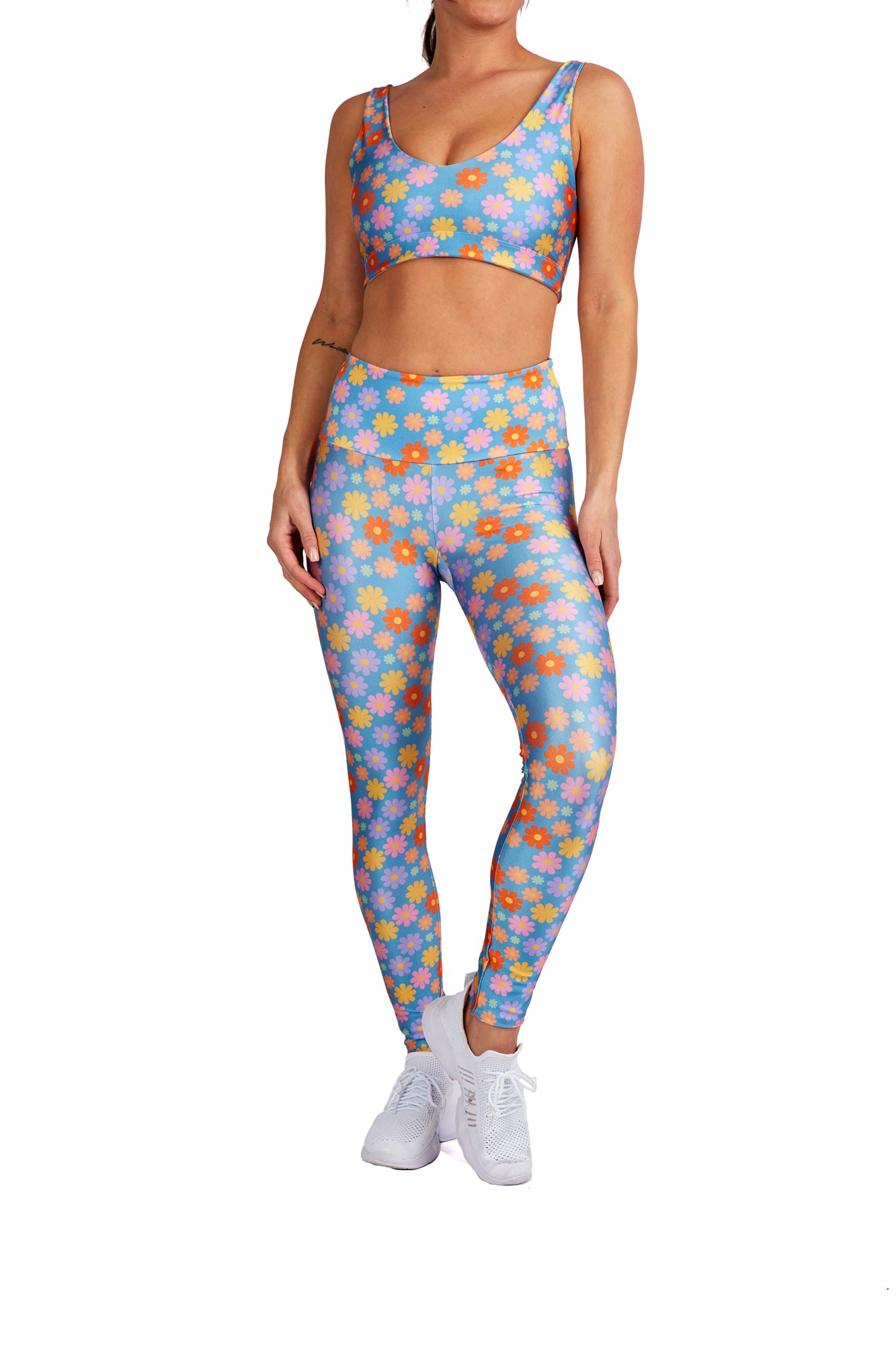 Pastel Bloom Legging - Goldsheep Clothing