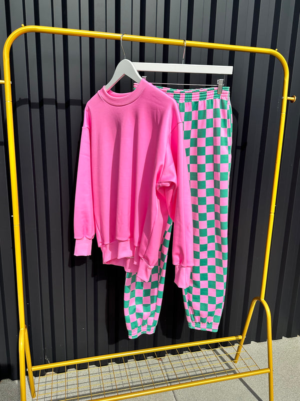 Pink Women's Crewneck