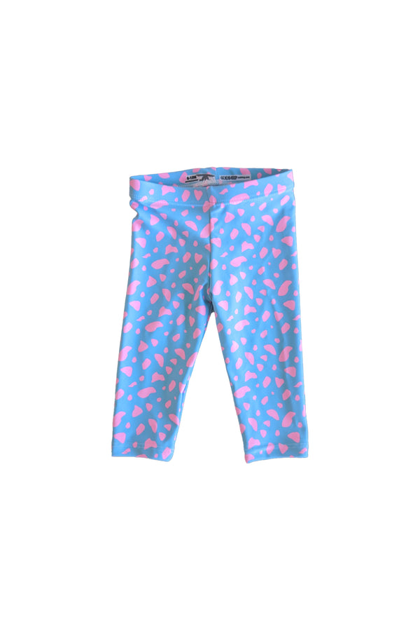 Blue Pink Speckles Infant Legging