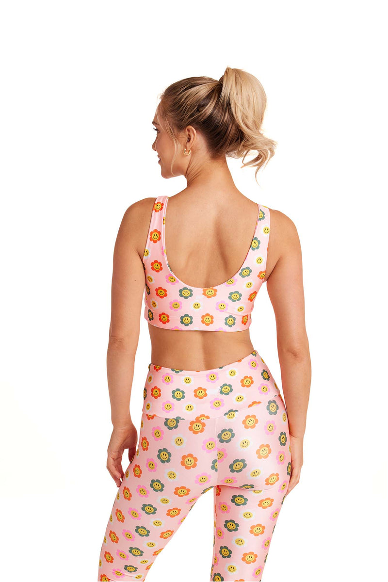 Peach Floral U-Bra
