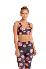 Pink Floral Glow U-Bra