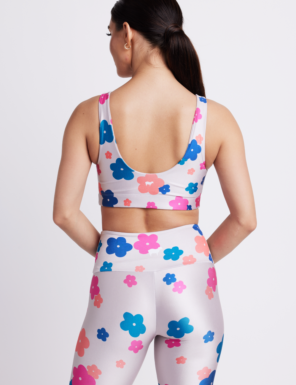 Tan Mod Floral U-Bra - Goldsheep Clothing