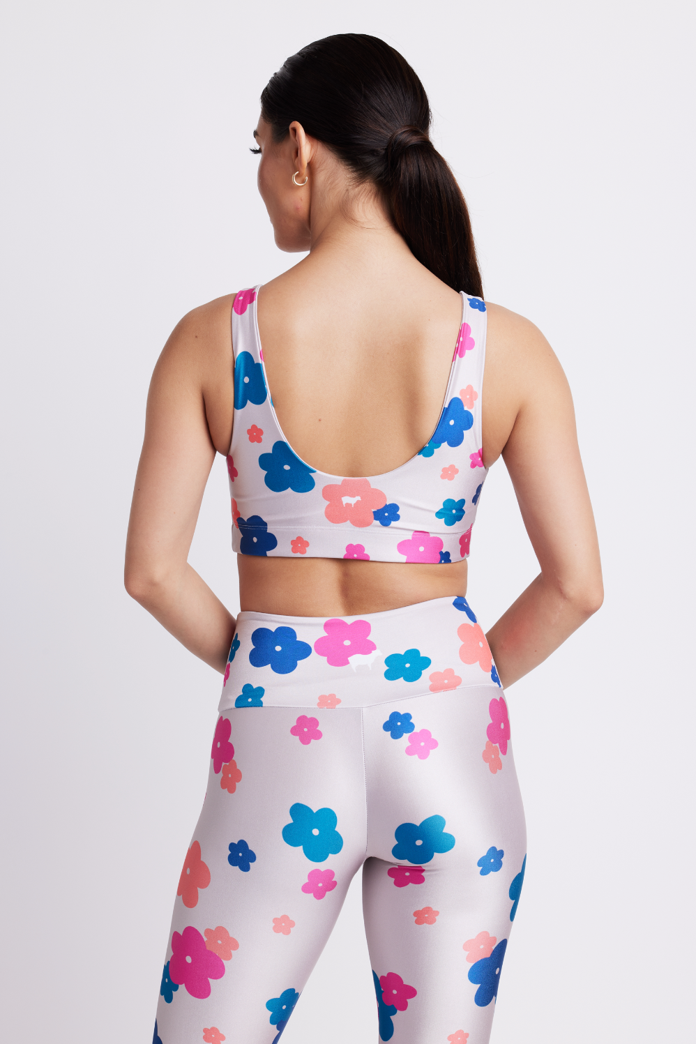 Tan Mod Floral U-Bra - Goldsheep Clothing